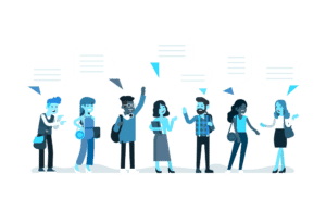 diverse group of people